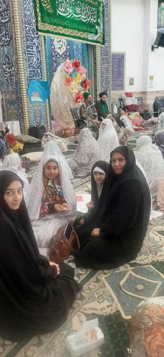 باز دید از دانش آموزان معتکف